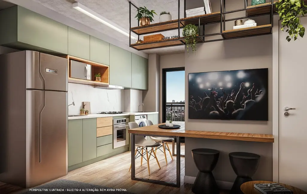 Foto 5 de Apartamento com 1 quarto à venda, 27m2 em Socorro, São Paulo - SP