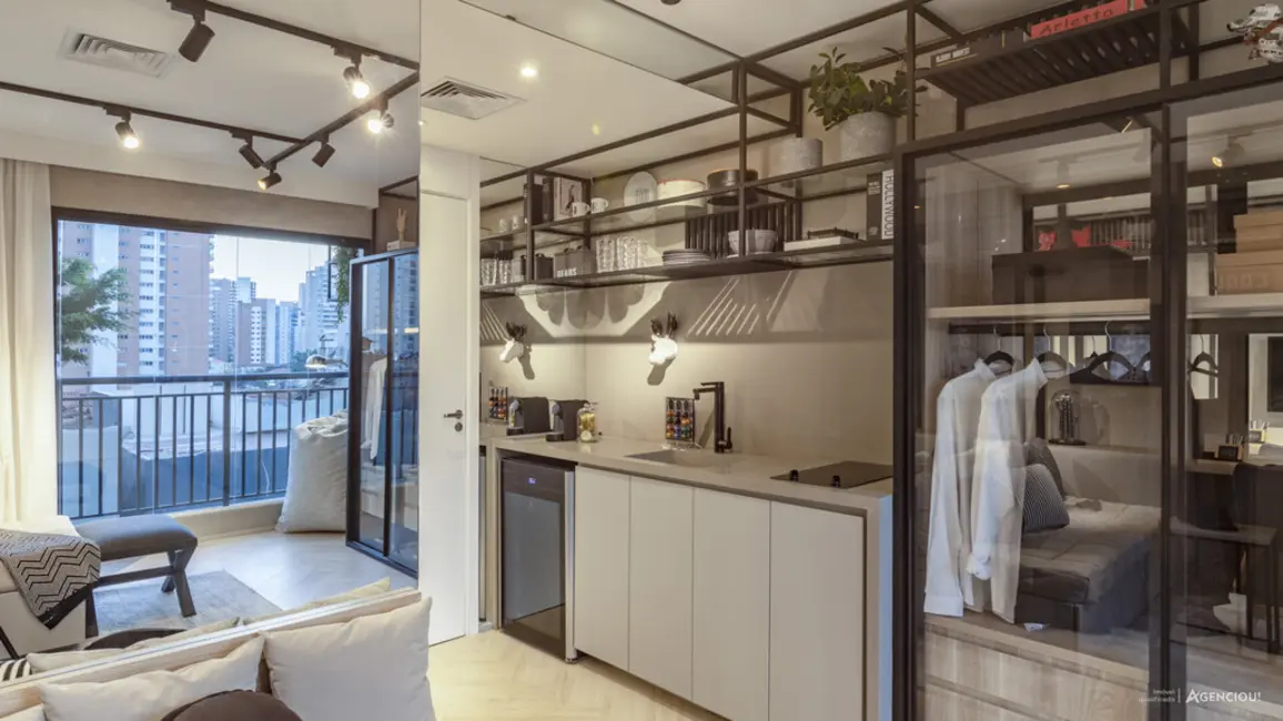 Foto 3 de Loft / Flat com 1 quarto à venda, 24m2 em Perdizes, São Paulo - SP