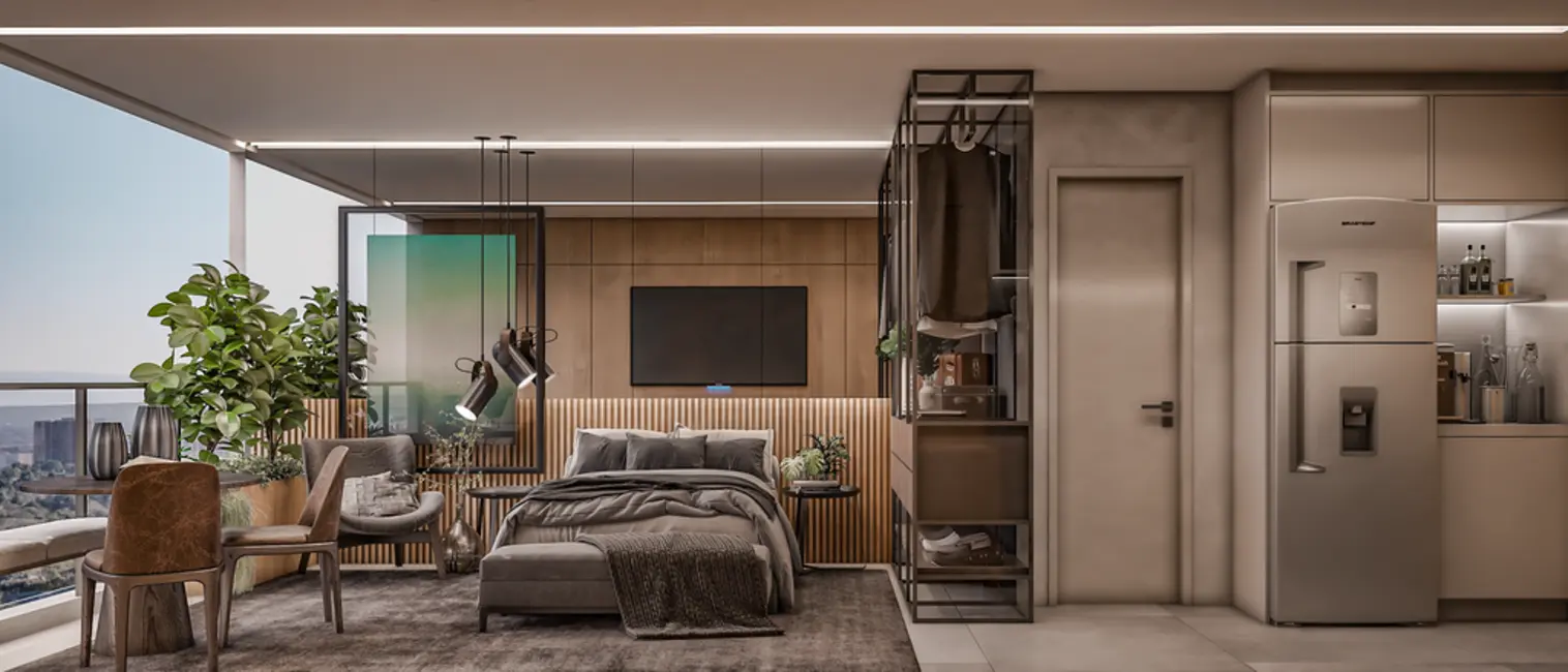 Kitnet com 1 quarto à venda, 27m2 em Itaim Bibi, São Paulo - SP - imagem 8 Foto 8 de Kitnet com 1 quarto à venda, 27m2 em Itaim Bibi, São Paulo - SP