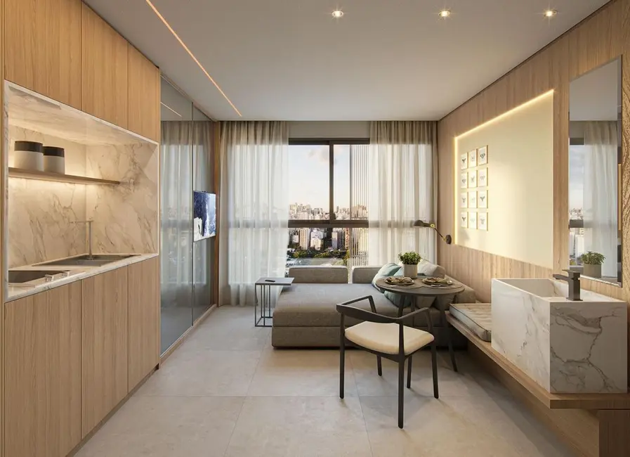 Foto 4 de Kitnet com 1 quarto à venda, 20m2 em Moema, São Paulo - SP