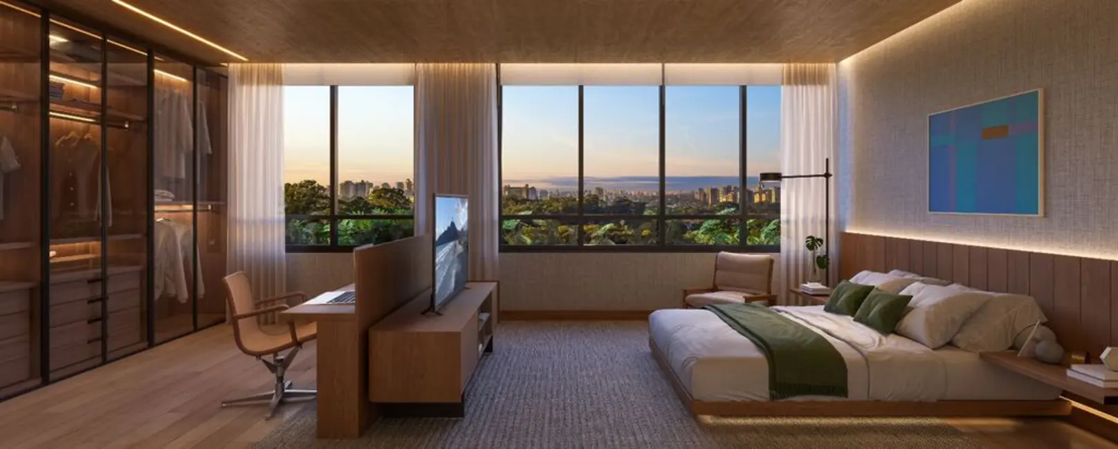 Apartamento com 4 quartos à venda, 201m2 em Brooklin Paulista, São Paulo - SP - imagem 4 Foto 4 de Apartamento com 4 quartos à venda, 201m2 em Brooklin Paulista, São Paulo - SP