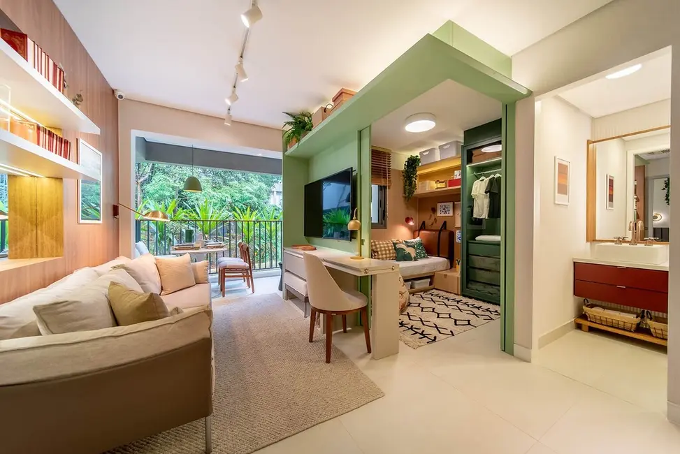 Foto 7 de Apartamento com 2 quartos à venda, 56m2 em Santo Amaro, São Paulo - SP