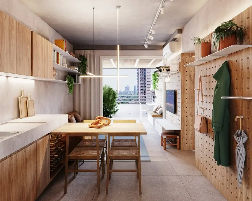 Cobertura com 1 quarto à venda, 98m2 em Pinheiros, São Paulo - SP - imagem 6 Foto 6 de Cobertura com 1 quarto à venda, 98m2 em Pinheiros, São Paulo - SP