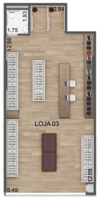 Loja à venda, 497m2 em Tatuapé, São Paulo - SP - imagem 8 Foto 8 de Loja à venda, 497m2 em Tatuapé, São Paulo - SP