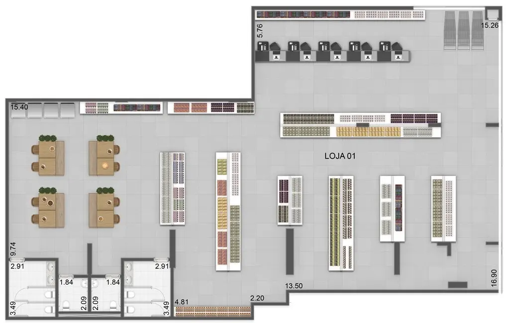 Foto 6 de Loja à venda, 242m2 em Tatuapé, São Paulo - SP