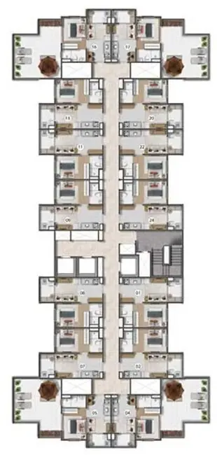 Apartamento com 1 quarto à venda, 25m2 em Campos Elíseos, São Paulo - SP - imagem 2 Foto 2 de Apartamento com 1 quarto à venda, 25m2 em Campos Elíseos, São Paulo - SP