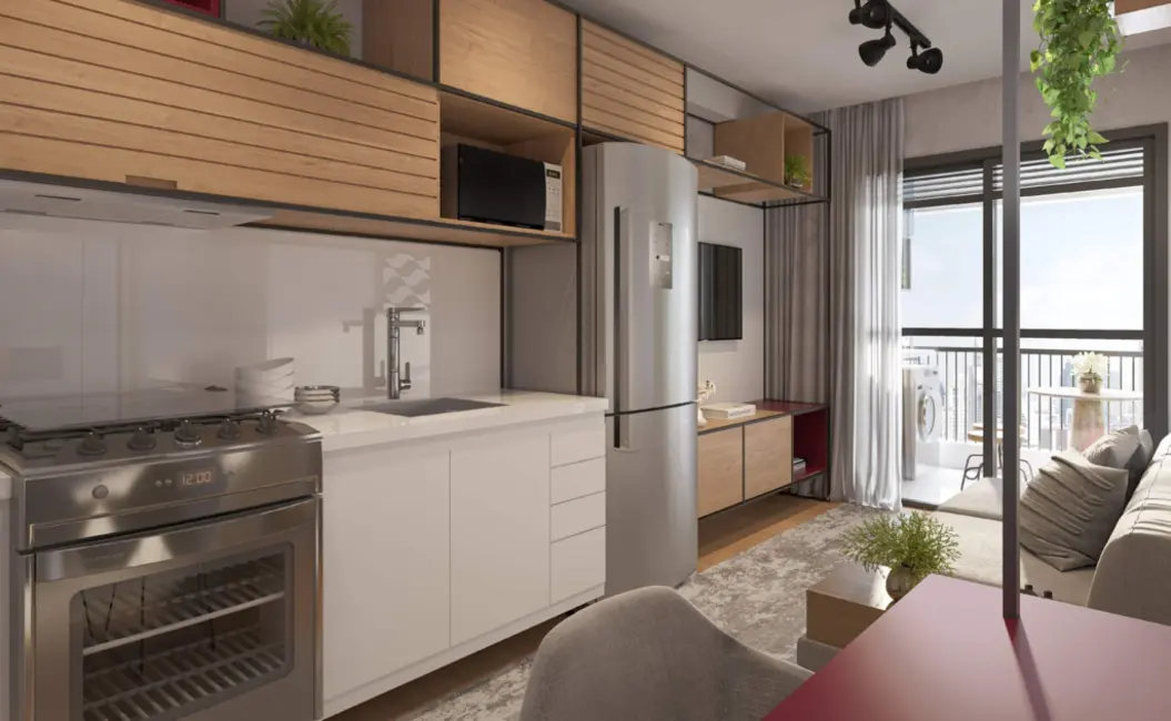 Foto 4 de Apartamento com 1 quarto à venda, 28m2 em Campos Elíseos, São Paulo - SP
