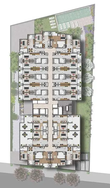 Foto 2 de Apartamento com 1 quarto à venda, 29m2 em Campos Elíseos, São Paulo - SP