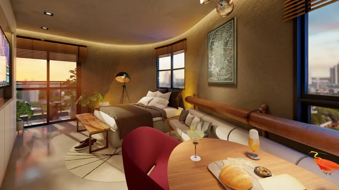 Apartamento com 1 quarto à venda, 34m2 em Vila Madalena, São Paulo - SP - imagem 9 Foto 9 de Apartamento com 1 quarto à venda, 34m2 em Vila Madalena, São Paulo - SP