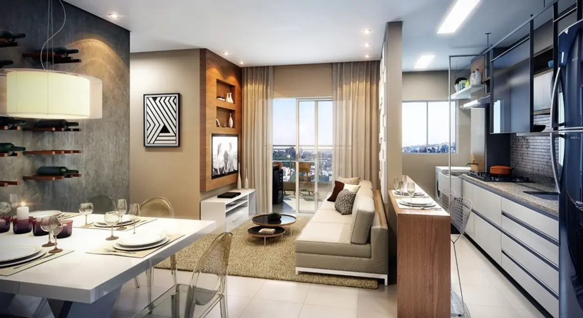 Foto 3 de Apartamento com 2 quartos à venda, 54m2 em Centro, Sao Bernardo Do Campo - SP