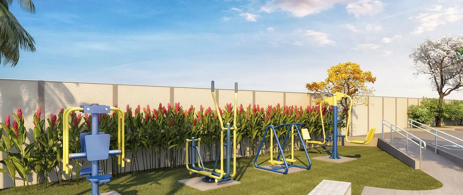 Foto 3 de Apartamento com 2 quartos à venda, 46m2 em Castelo, Santos - SP