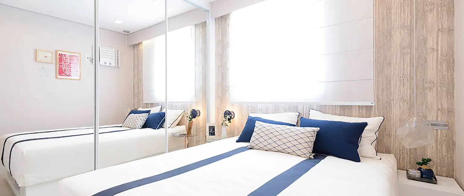 Foto 7 de Apartamento com 2 quartos à venda, 46m2 em Castelo, Santos - SP