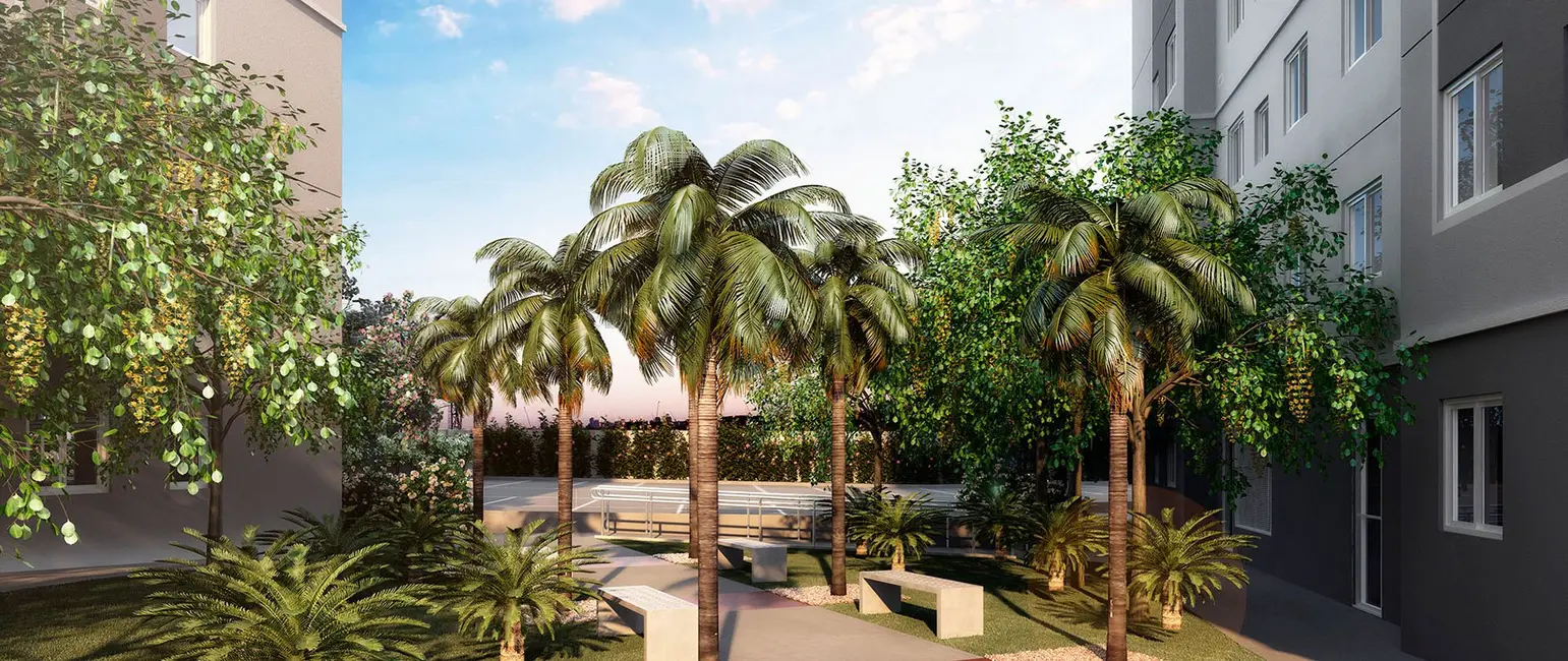 Foto 1 de Apartamento com 2 quartos à venda, 46m2 em Castelo, Santos - SP