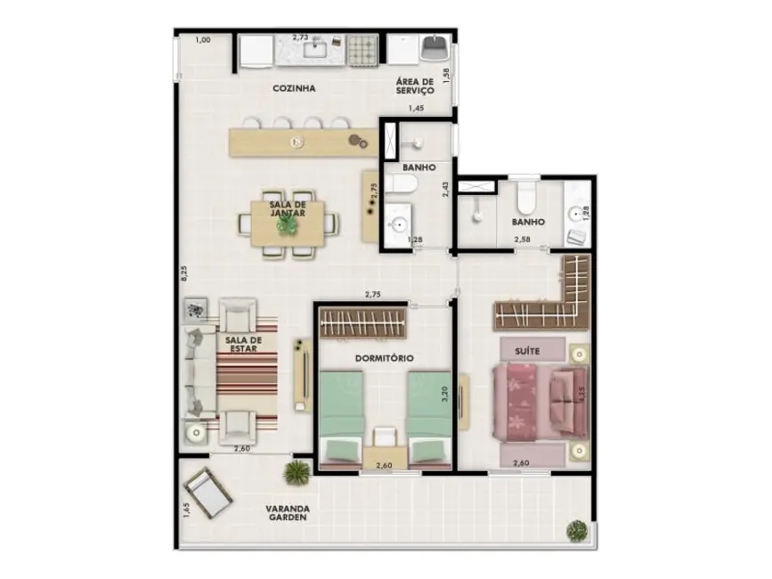 Foto 9 de Apartamento com 3 quartos à venda, 83m2 em Jardim Carlos Gomes, Jundiai - SP