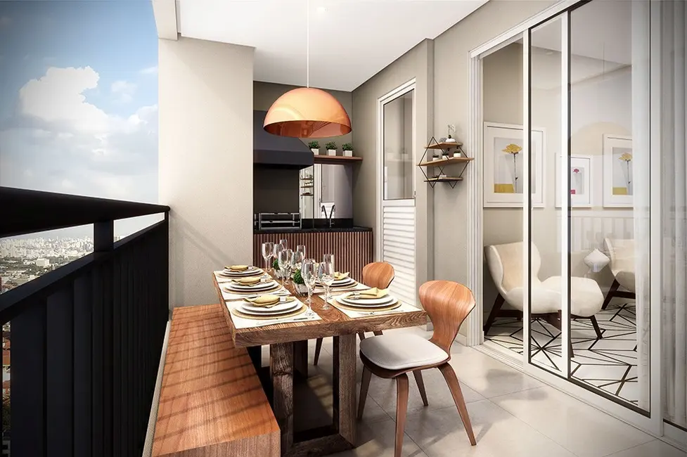 Foto 5 de Apartamento com 2 quartos à venda, 59m2 em Caputera, Aruja - SP