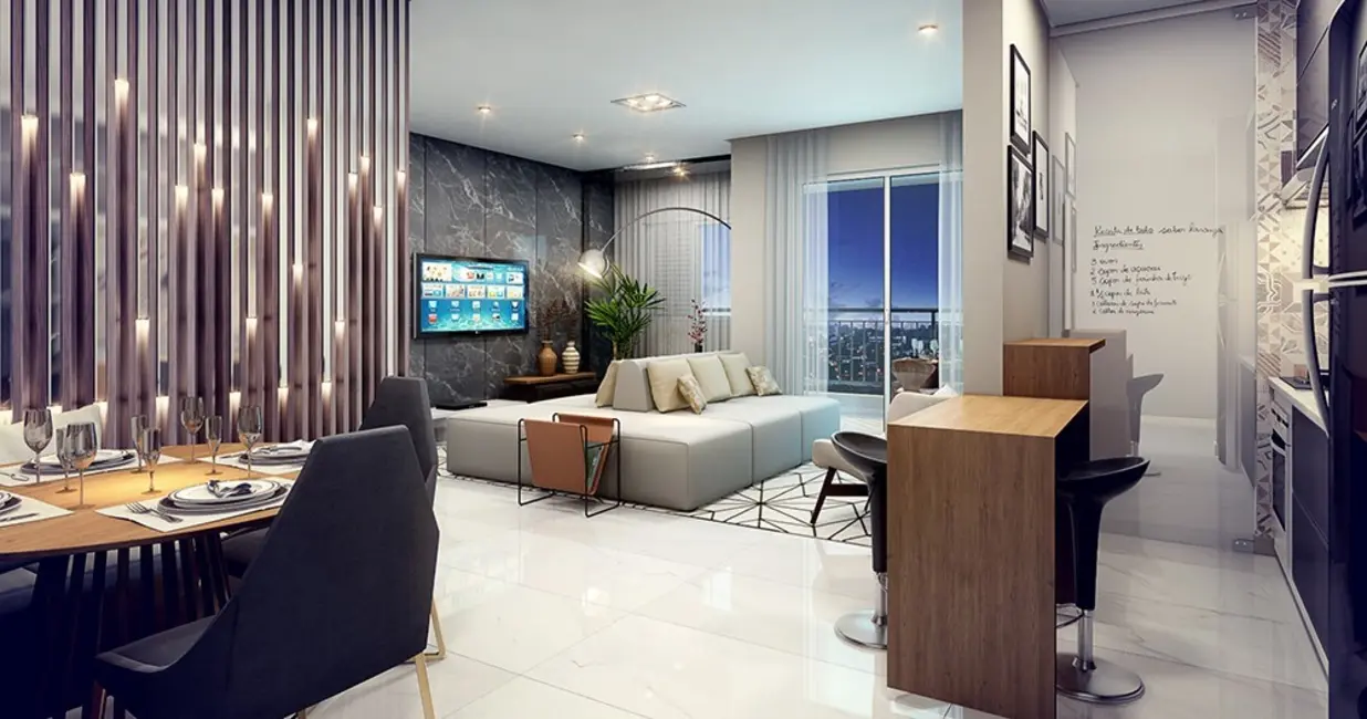 Foto 3 de Apartamento com 2 quartos à venda, 52m2 em Caputera, Aruja - SP