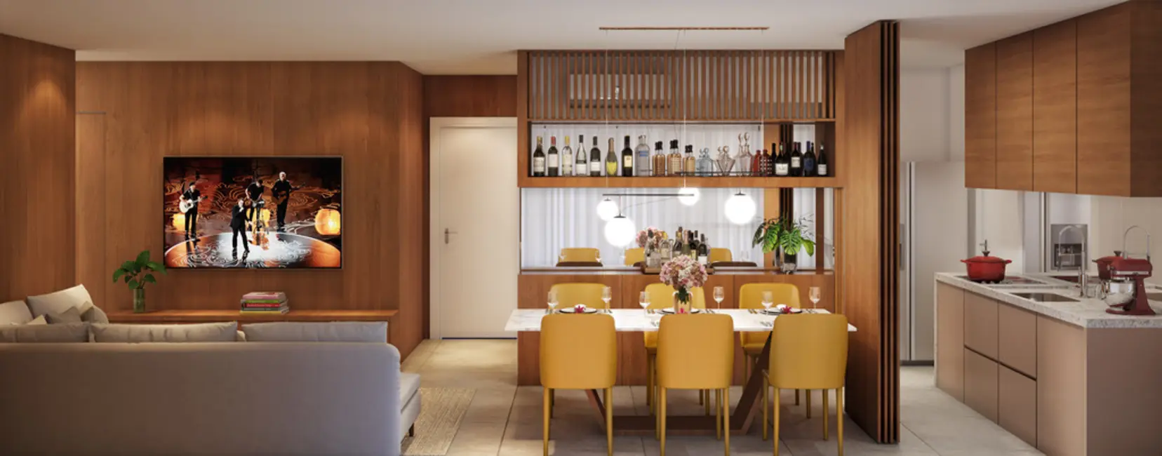 Foto 3 de Apartamento com 3 quartos à venda, 98m2 em Taquaral, Campinas - SP