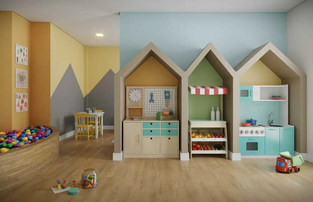 Apartamento com 1 quarto à venda, 37m2 em Jardim Ipaussurama, Campinas - SP - imagem 3 Foto 3 de Apartamento com 1 quarto à venda, 37m2 em Jardim Ipaussurama, Campinas - SP