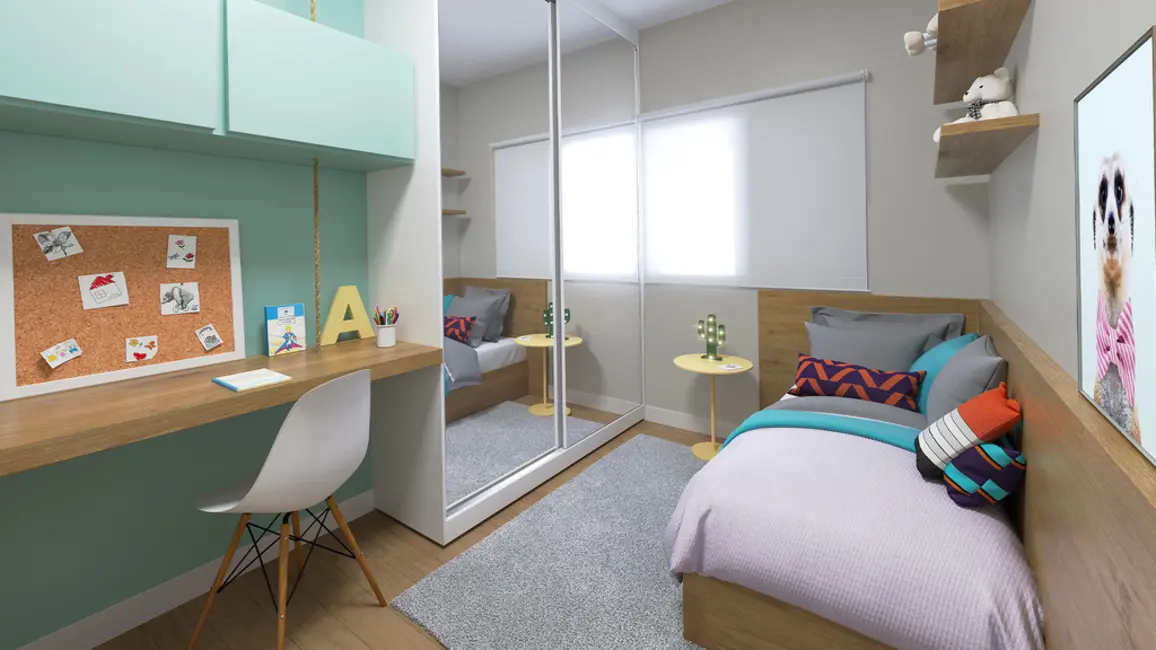 Foto 5 de Apartamento com 2 quartos à venda, 39m2 em Chácaras Assay, Hortolandia - SP