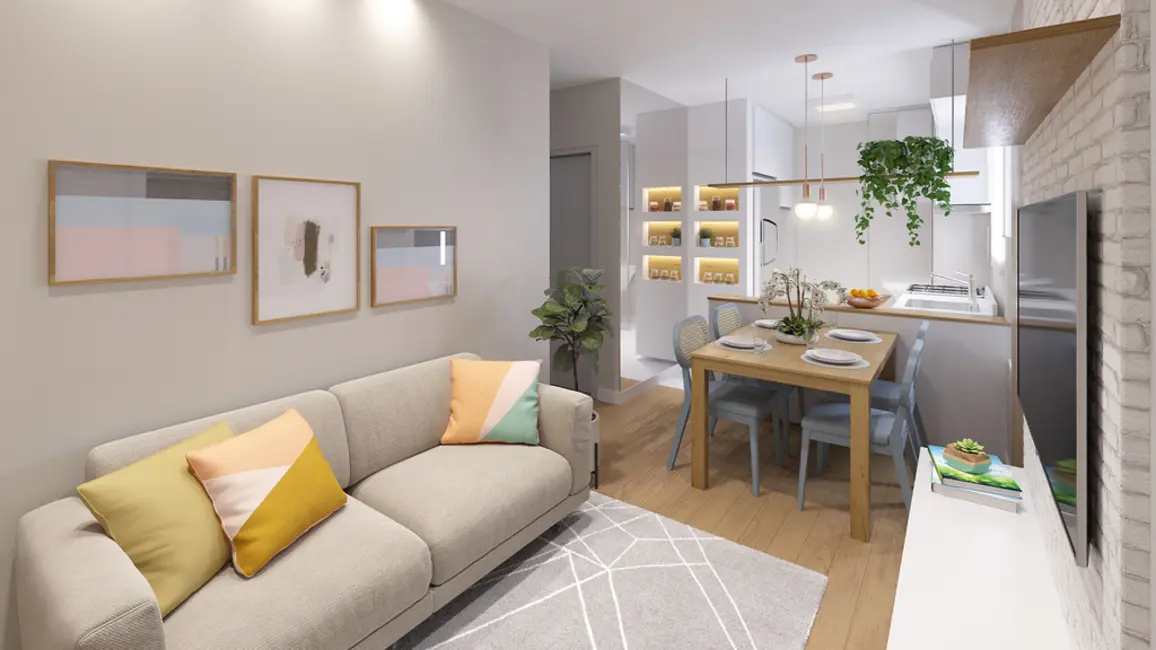 Foto 3 de Apartamento com 2 quartos à venda, 39m2 em Chácaras Assay, Hortolandia - SP