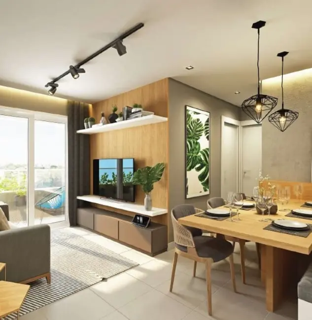 Foto 3 de Apartamento com 1 quarto à venda, 46m2 em Parque Assunção, Taboao Da Serra - SP