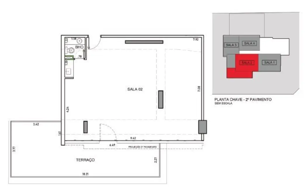 Foto 8 de Sala Comercial à venda, 58m2 em Cambuí, Campinas - SP