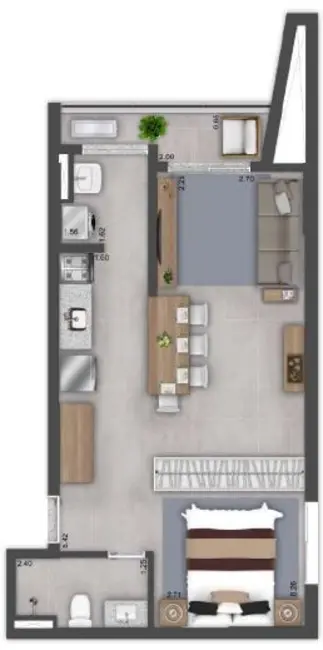 Foto 8 de Apartamento com 2 quartos à venda, 79m2 em Barueri - SP