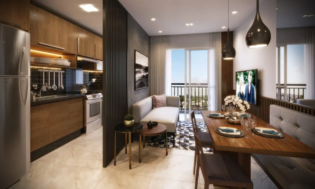 Apartamento com 1 quarto à venda, 38m2 em Cidade Satélite Íris, Campinas - SP - imagem 4 Foto 4 de Apartamento com 1 quarto à venda, 38m2 em Cidade Satélite Íris, Campinas - SP