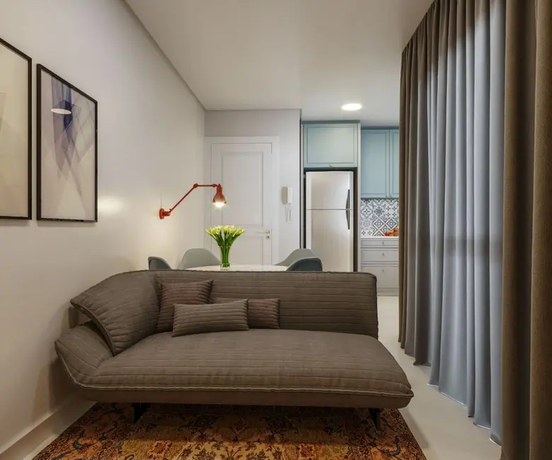 Foto 2 de Apartamento com 2 quartos à venda, 46m2 em Campestre, Santo Andre - SP