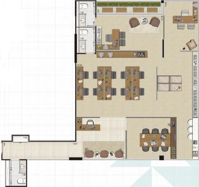 Sala Comercial à venda, 146m2 em Vila Nilva, Barueri - SP - imagem 5 Foto 5 de Sala Comercial à venda, 146m2 em Vila Nilva, Barueri - SP