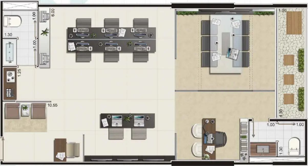 Sala Comercial à venda, 73m2 em Vila Nilva, Barueri - SP - imagem 4 Foto 4 de Sala Comercial à venda, 73m2 em Vila Nilva, Barueri - SP