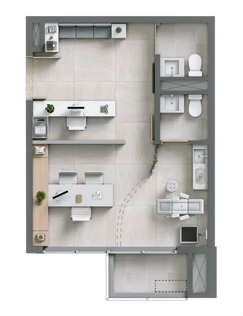 Sala Comercial à venda, 46m2 em Centro, Campinas - SP - imagem 8 Foto 8 de Sala Comercial à venda, 46m2 em Centro, Campinas - SP