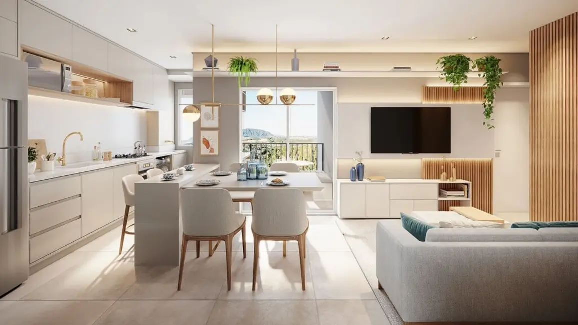 Foto 3 de Apartamento com 2 quartos à venda, 67m2 em Medeiros, Jundiai - SP