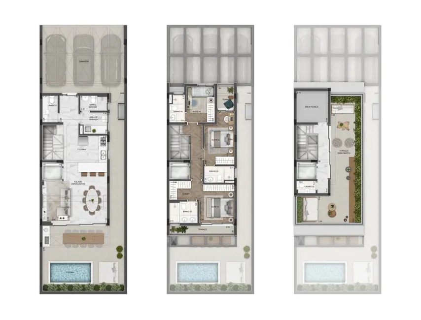 Casa com 3 quartos à venda, 277m2 em Alphaville, Santana De Parnaiba - SP - imagem 4 Foto 4 de Casa com 3 quartos à venda, 277m2 em Alphaville, Santana De Parnaiba - SP
