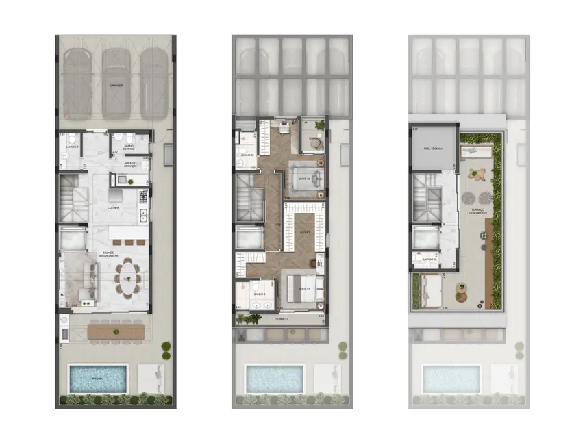 Casa com 3 quartos à venda, 277m2 em Alphaville, Santana De Parnaiba - SP - imagem 6 Foto 6 de Casa com 3 quartos à venda, 277m2 em Alphaville, Santana De Parnaiba - SP