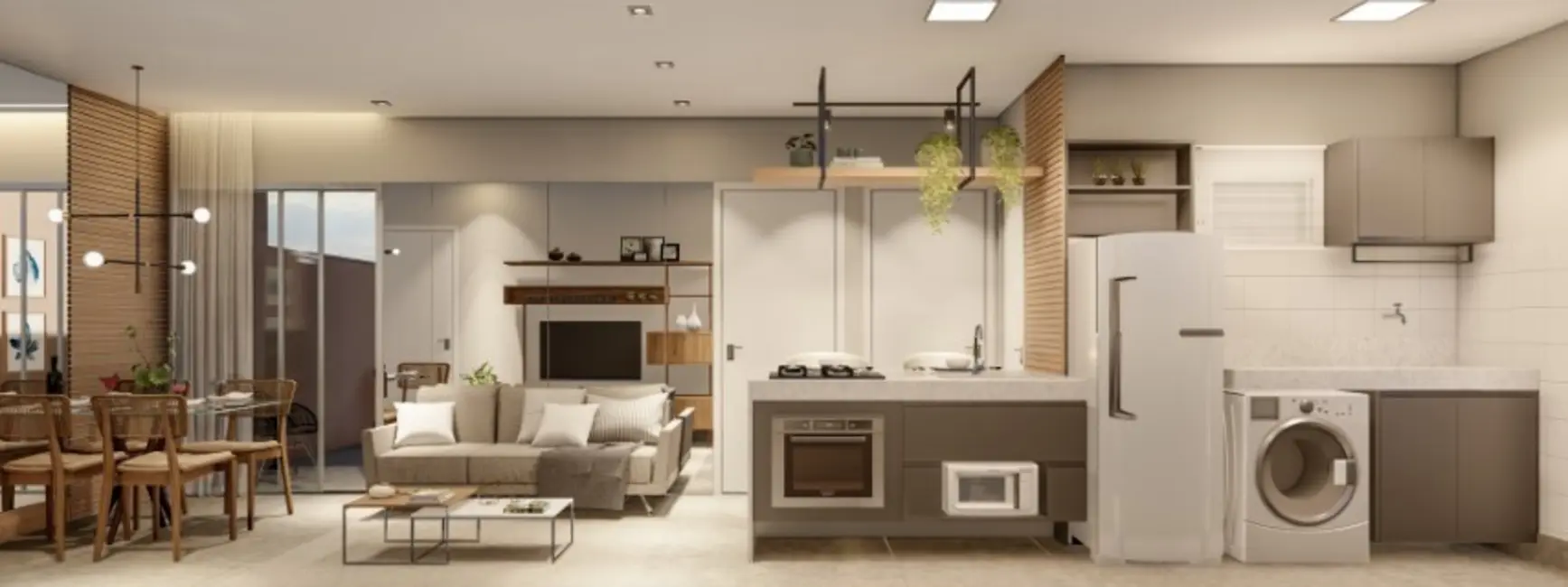 Foto 4 de Apartamento com 2 quartos à venda, 45m2 em Centro (Caucaia do Alto), Cotia - SP