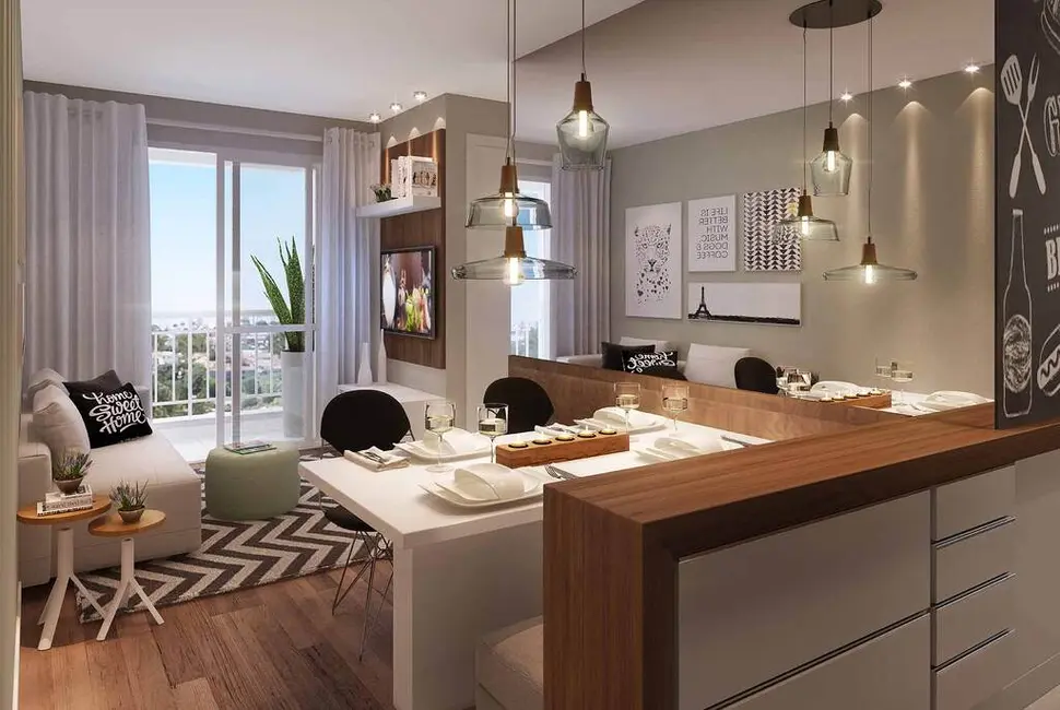 Foto 4 de Apartamento com 3 quartos à venda, 50m2 em Recanto Vista Alegre, Cotia - SP