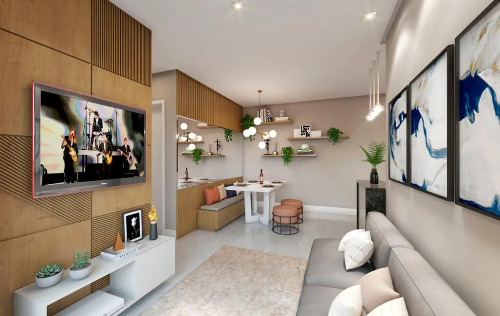 Foto 3 de Apartamento com 2 quartos à venda, 51m2 em Morro Grande, Caieiras - SP