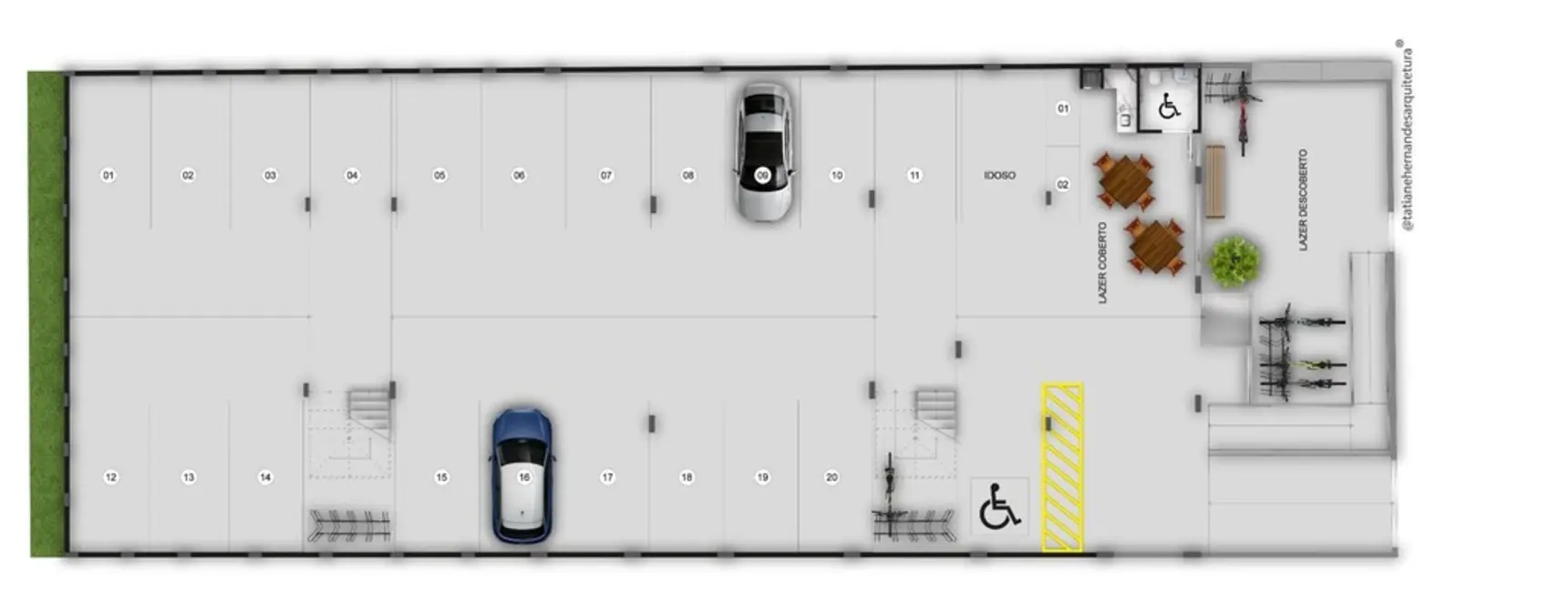 Foto 3 de Apartamento com 2 quartos à venda, 44m2 em Vila Gumercindo, São Paulo - SP