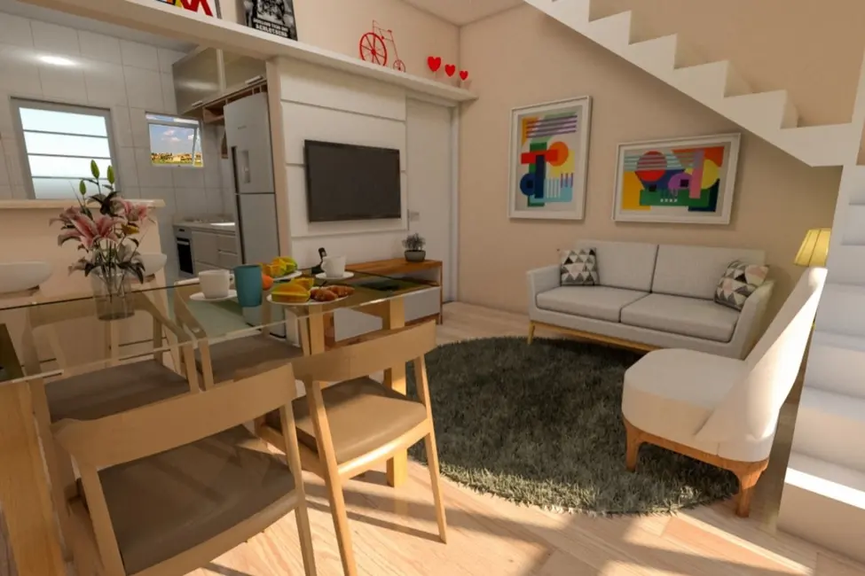 Foto 3 de Casa com 2 quartos à venda, 57m2 em Jardim do Rio Cotia, Cotia - SP