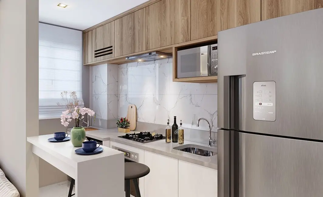 Foto 6 de Apartamento com 3 quartos à venda, 54m2 em Jardim Carlos Gomes, Jundiai - SP