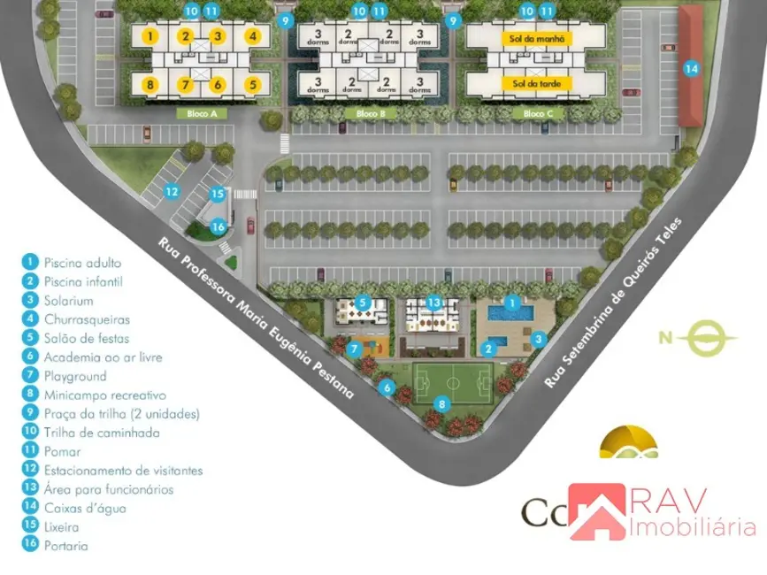 Apartamento com 3 quartos à venda, 71m2 em Jundiai - SP - imagem 6 Foto 6 de Apartamento com 3 quartos à venda, 71m2 em Jundiai - SP