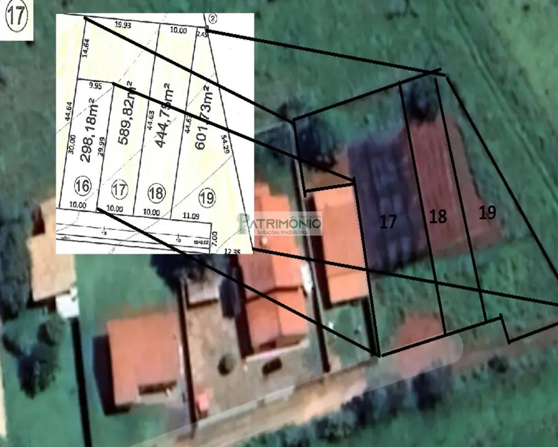 Foto 1 de Terreno / Lote à venda, 1637m2 em Jaguariuna - SP