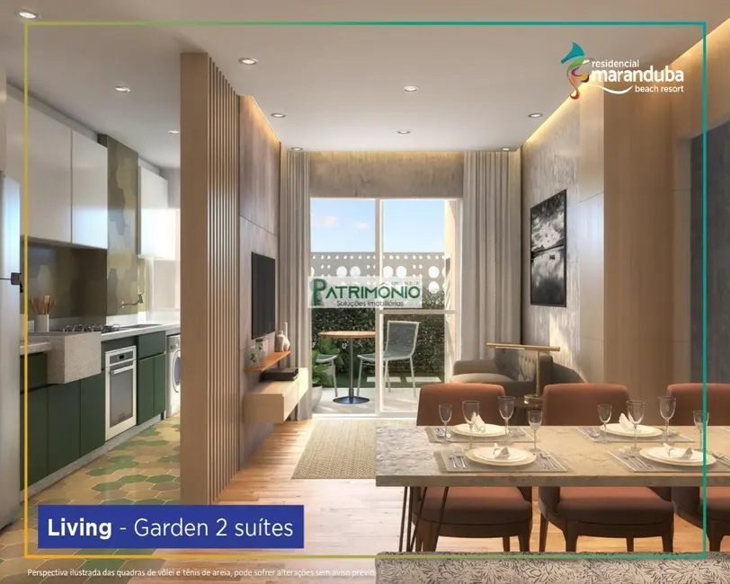 Foto 7 de Apartamento com 2 quartos à venda, 72m2 em Ubatuba - SP