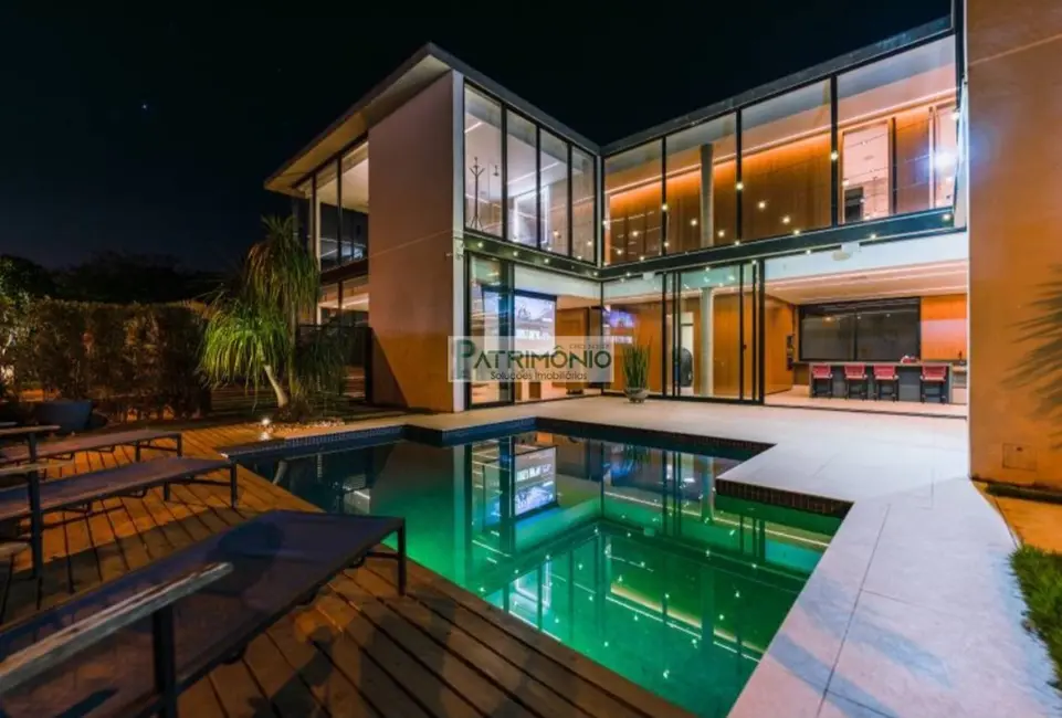 Foto 1 de Casa de Condomínio com 4 quartos à venda e para alugar, 470m2 em Jaguariuna - SP