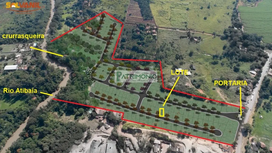 Foto 1 de Terreno / Lote à venda, 300m2 em Jaguariuna, SP