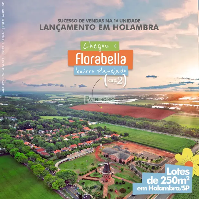 Terreno / Lote com 1 quarto à venda, 250m2 em Holambra - SP - imagem 1 Foto 1 de Terreno / Lote com 1 quarto à venda, 250m2 em Holambra - SP