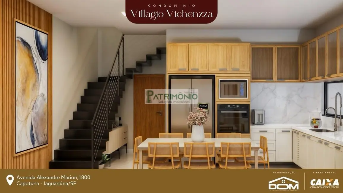 Foto 8 de Casa de Condomínio com 2 quartos à venda, 78m2 em Jaguariuna - SP