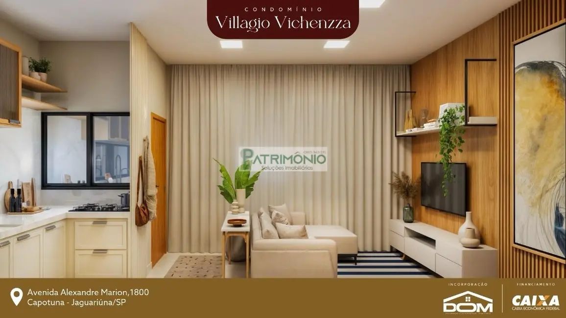 Foto 4 de Casa de Condomínio com 2 quartos à venda, 78m2 em Jaguariuna - SP