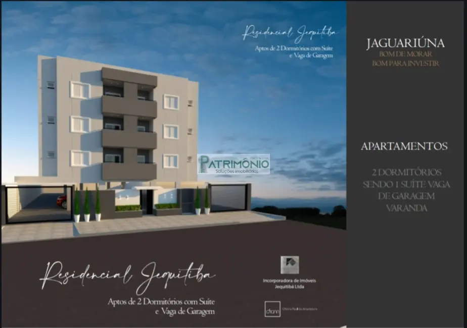Foto 2 de Apartamento com 2 quartos à venda, 65m2 em Jaguariuna - SP